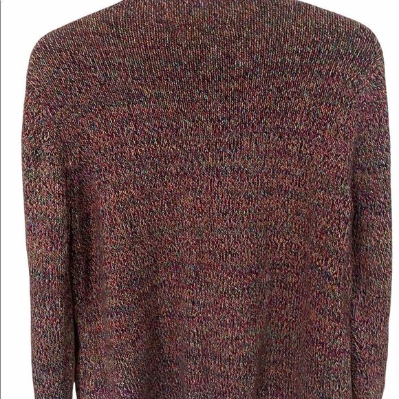 Liz Claiborne Women’s Multicolored Mock Turtle Neck Sweater - Picture 13 of 16